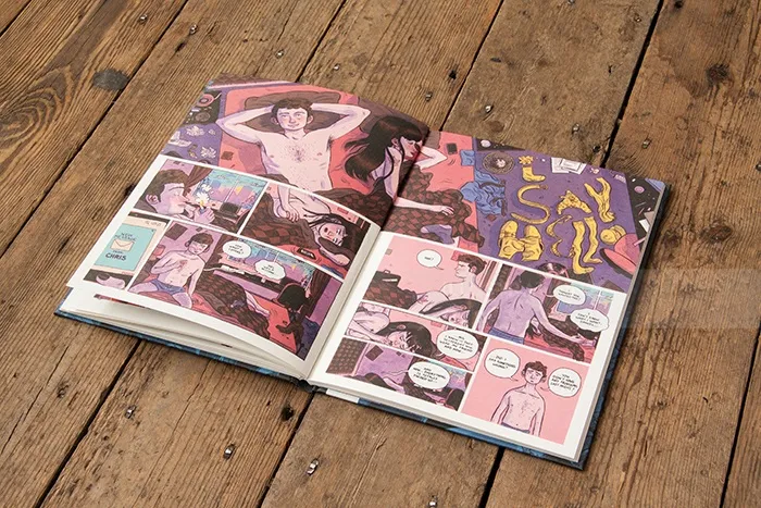 Seiten aus dem Graphic Novel Art Schooled
