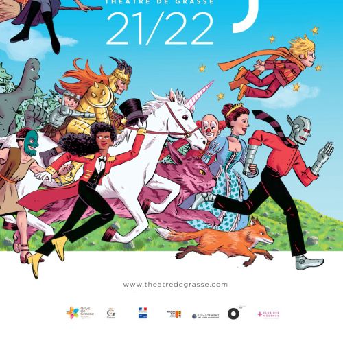 Theatre de Grasse promotional illustration