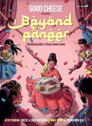 An article titled "Beyond Paneer: Unearthing India's Artisan Cheese Scene"