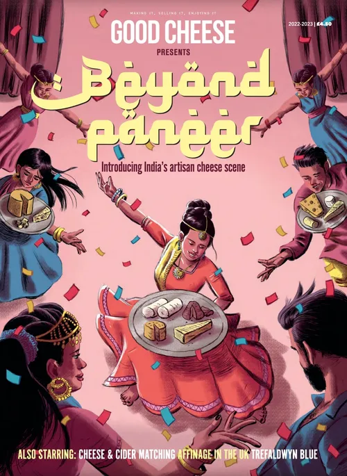 An article titled "Beyond Paneer: Unearthing India's Artisan Cheese Scene"