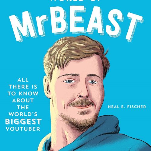 Colorful book cover for The Totally Awesome World of Mr Beast
