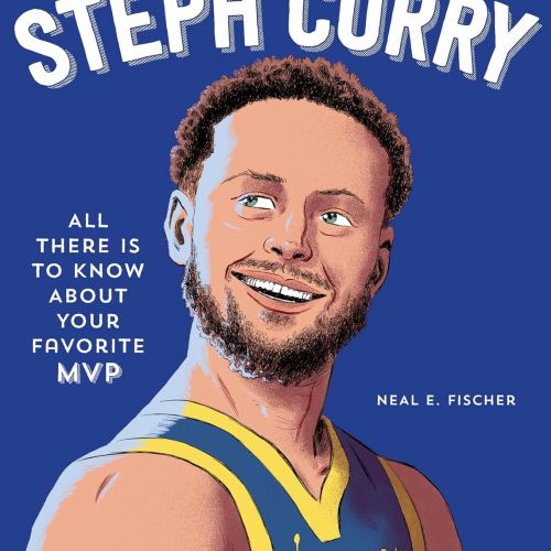 Dynamic and eye-catching artwork for Steph Curry fan book