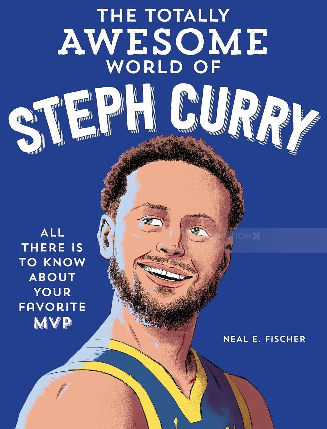 Dynamic and eye-catching artwork for Steph Curry fan book