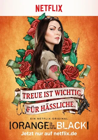 Promotional Netflix poster for Orange is the New Black by Jan Meininghaus