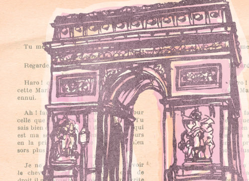 Historical illustration of Triumphal arch