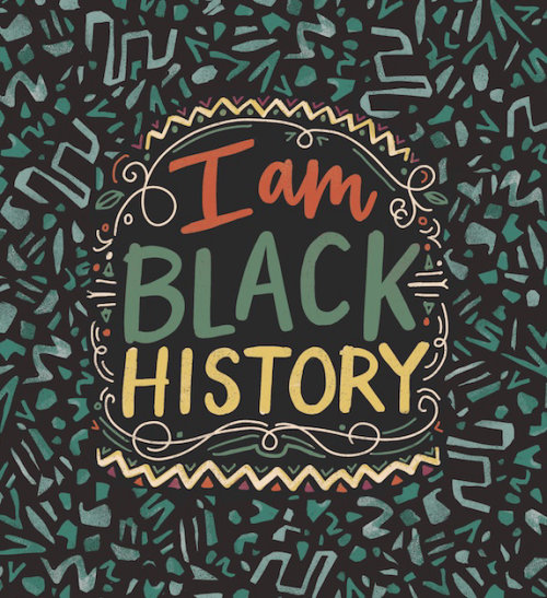 我是珍妮塔冈萨雷斯的黑人历史排版