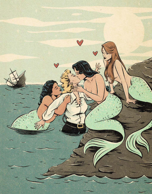 "Recued by mermaids"