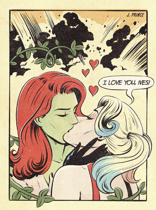 女同性恋接吻漫画艺术