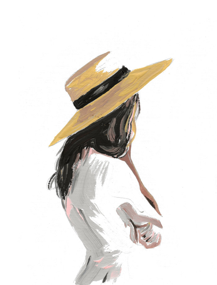 Fashion Contemplating Summer
