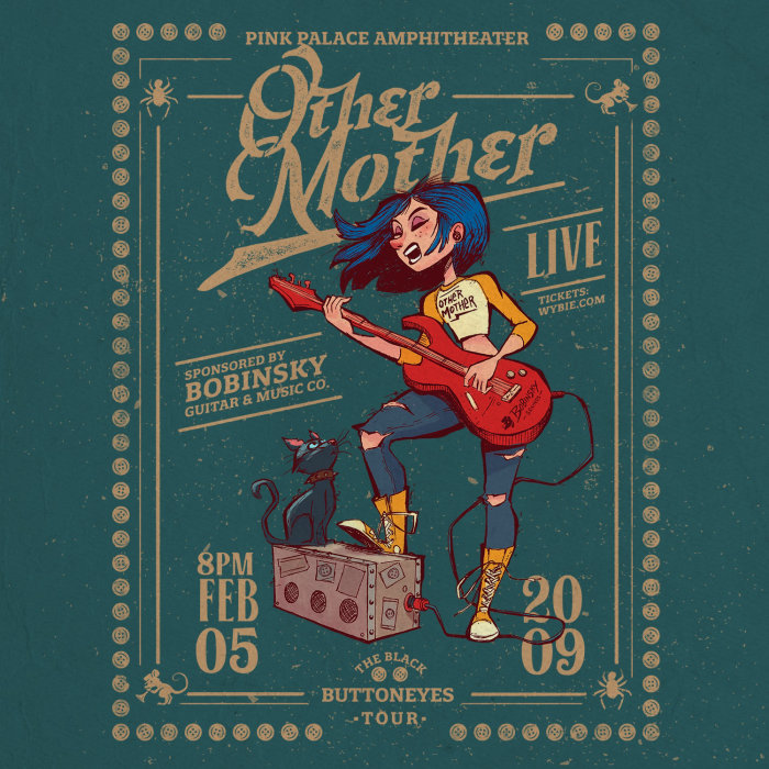 Cover poster design for Other Mother music 