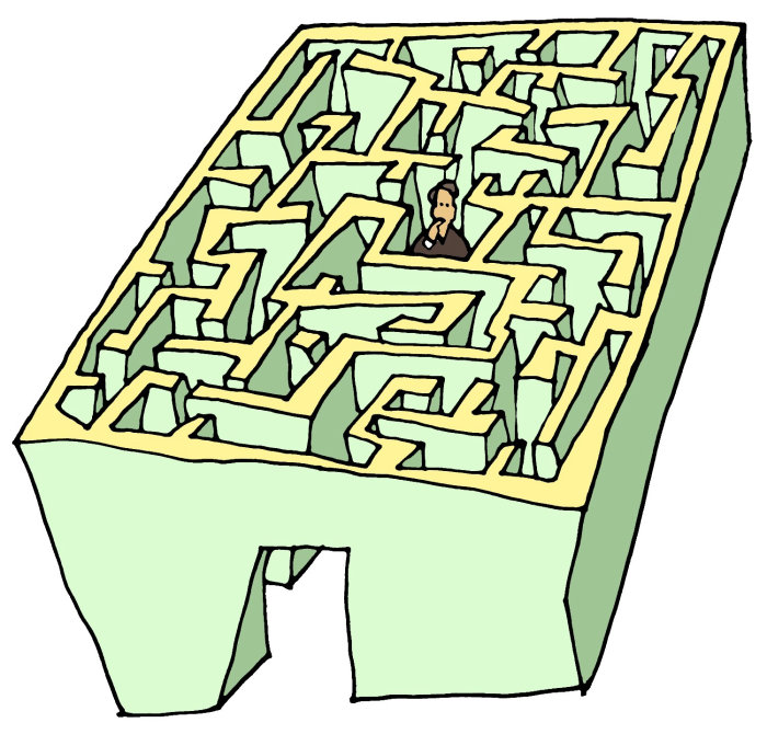Labirinto digital de Jörg Saupe