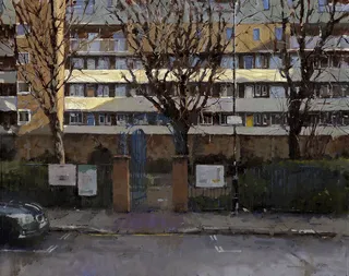 Architecture buildings of Cavell Street, London E1