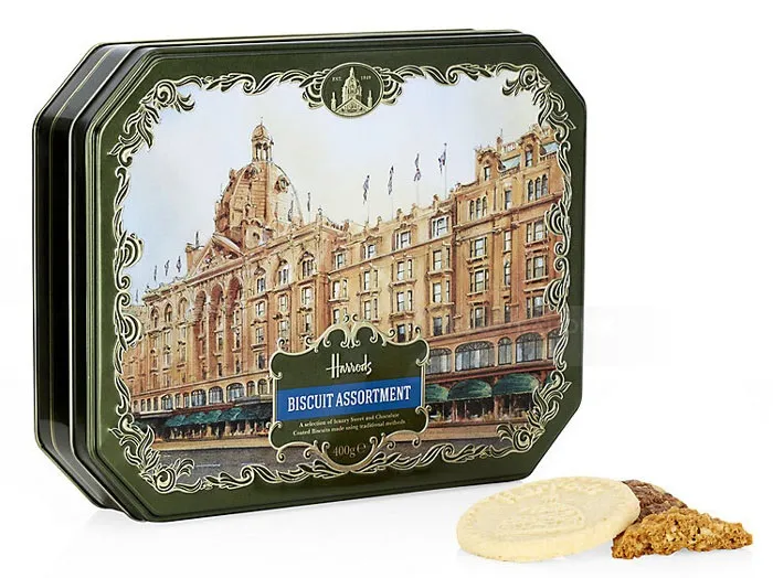 Harrods - Biscuit Assortment packaging design