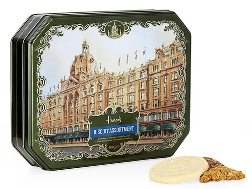Harrods - Biscuit Assortment packaging design