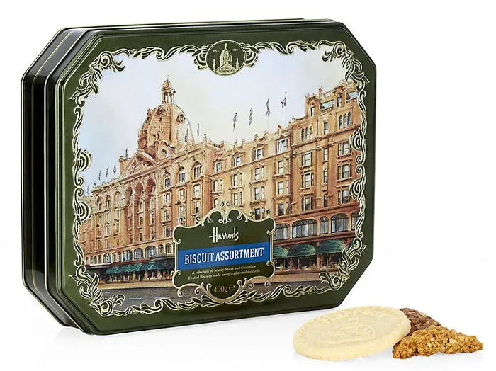 Harrods - Biscuit Assortment packaging design