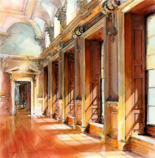 Interior del Palacio de Hampton Court