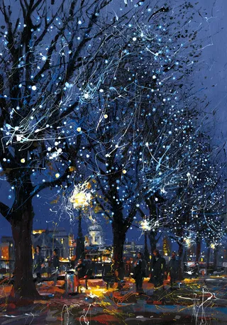 South Bank Lights illustration