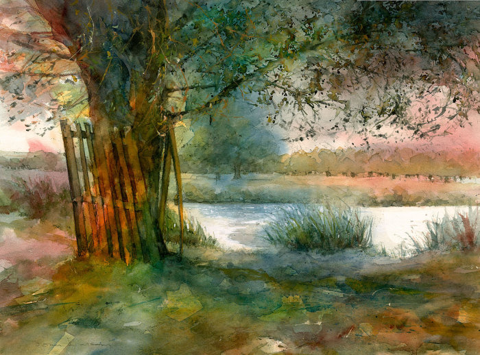 Imagem realista de Overflow Pond em Home Park, Hampton