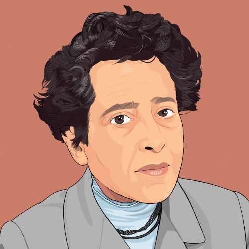 Portraiture of a Hannah Arendt