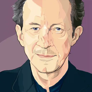 Portrait of Italian philosopher, Giorgio Agamben  by Jonathan Allardyce