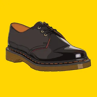 Illustration of Dr Martens Oxblood 1461 Vintage Shoes