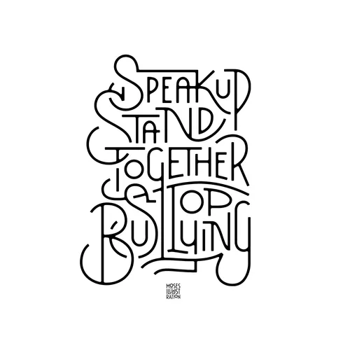 Speak up stand together stop bullying