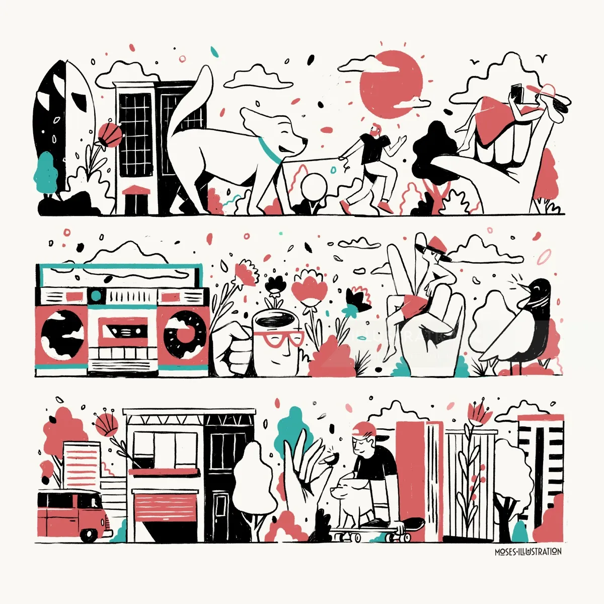 Mural for Retail Pop-Up Store