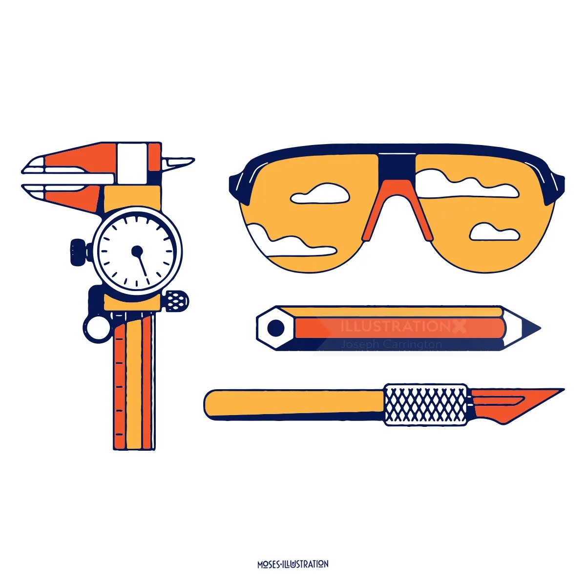 Mechanical Graphic acessories

