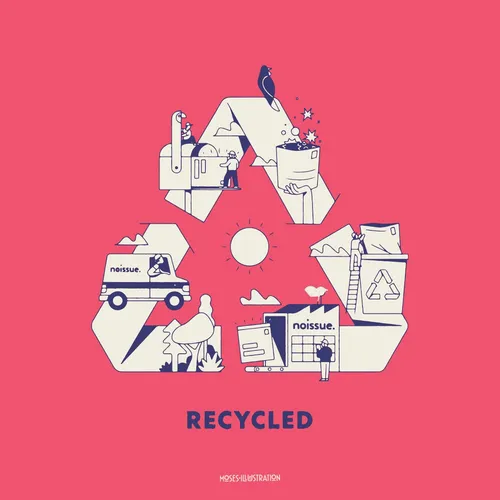 Line art recycled
