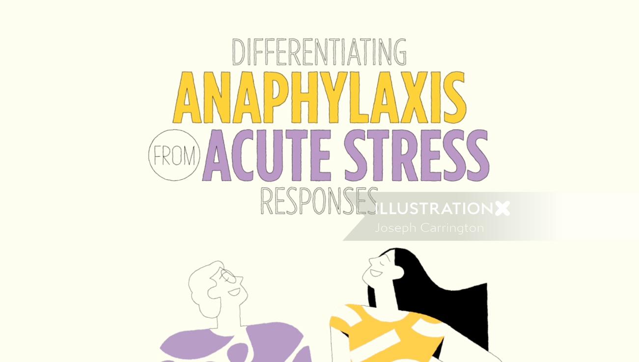 Differentiating Anaphylaxis from Acute Stress