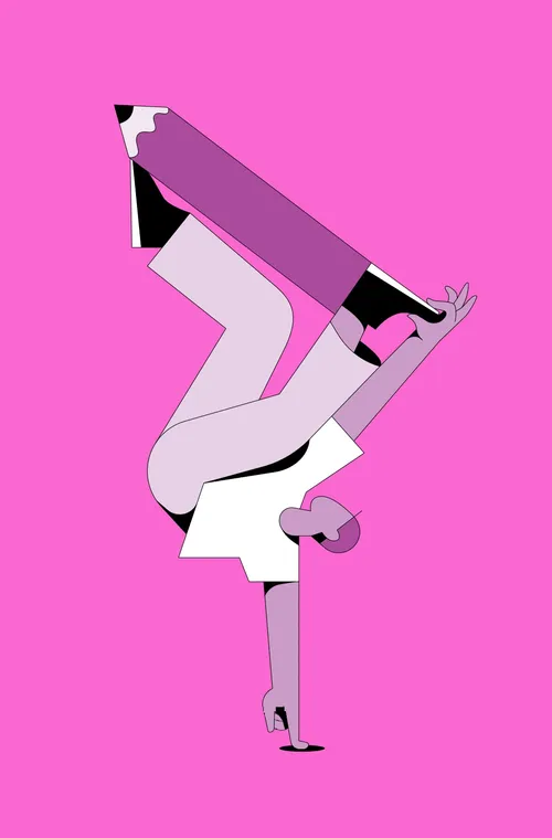 Creative balancing act