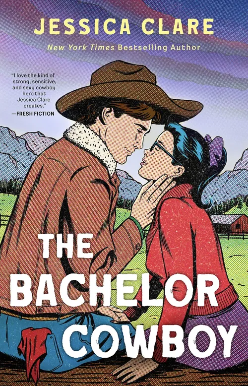 Romantic western book cover with man and woman close, by Joseph McDermott