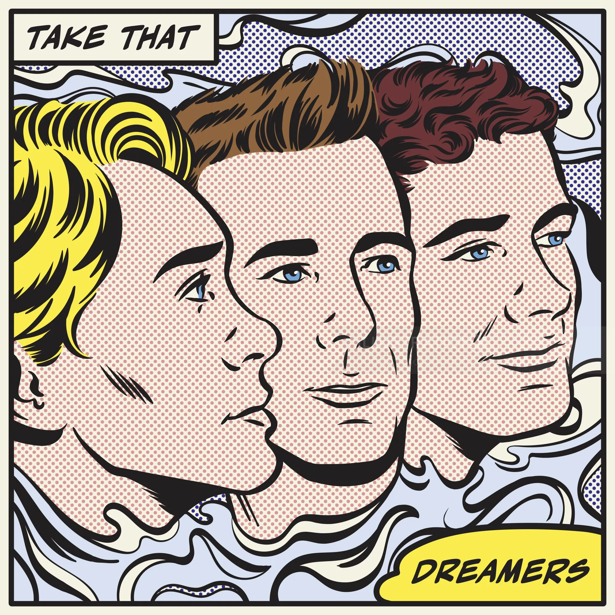 Take That Dreamers album cover artwork by Joseph McDermott