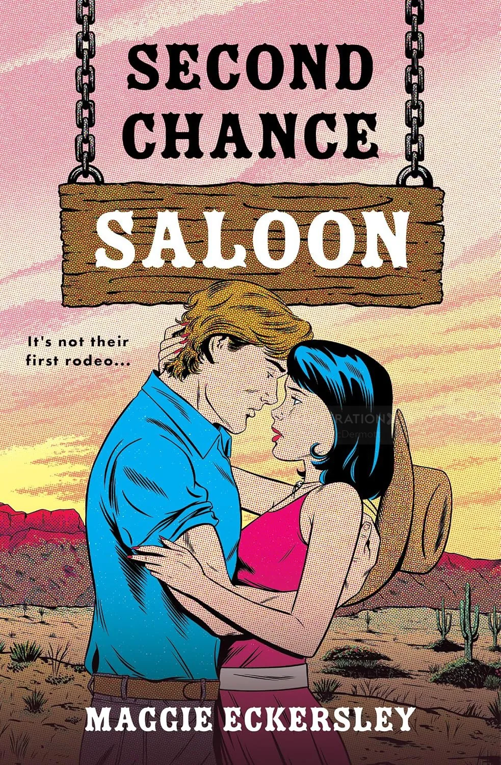 Joseph McDermott cover art for Second Chance Saloon by Maggie Eckersley