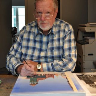 Jürgen Willbarth - Ilustrador clássico de caneta e tinta. Alemanha