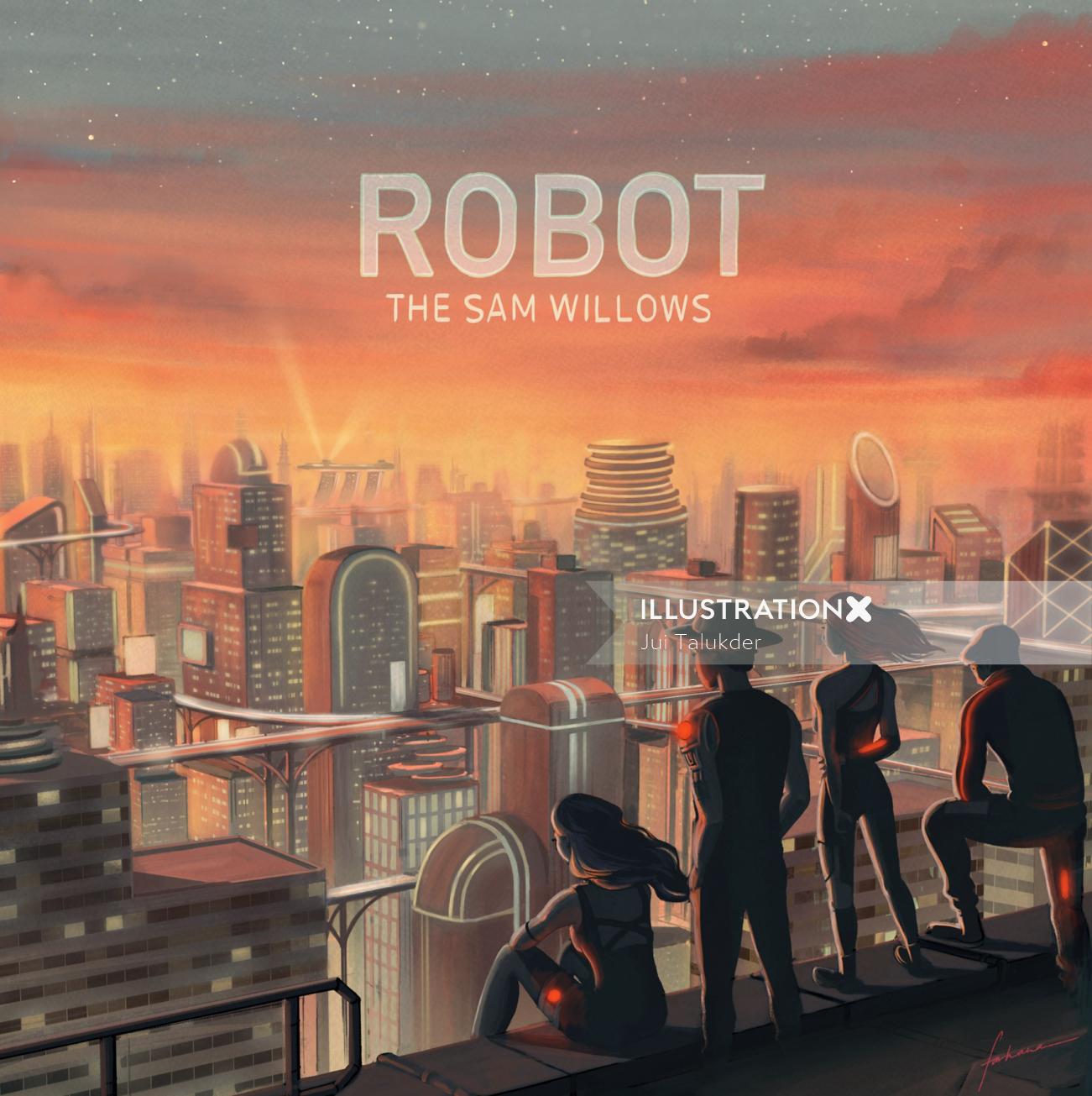 Arte da capa da música de Robot By The Sam Willows