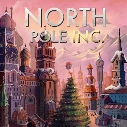 Book cover for the kids' book 'North Pole Inc