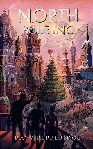 Capa do livro infantil &#39;North Pole Inc&#39;