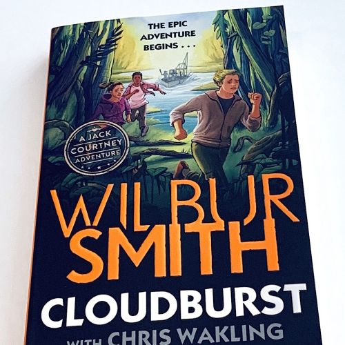 Cloudburst book cover design