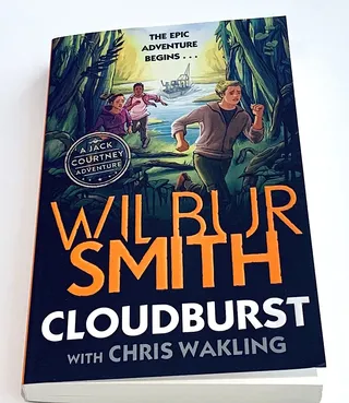 Kids comic book Wilbur Smith Cloudburst book