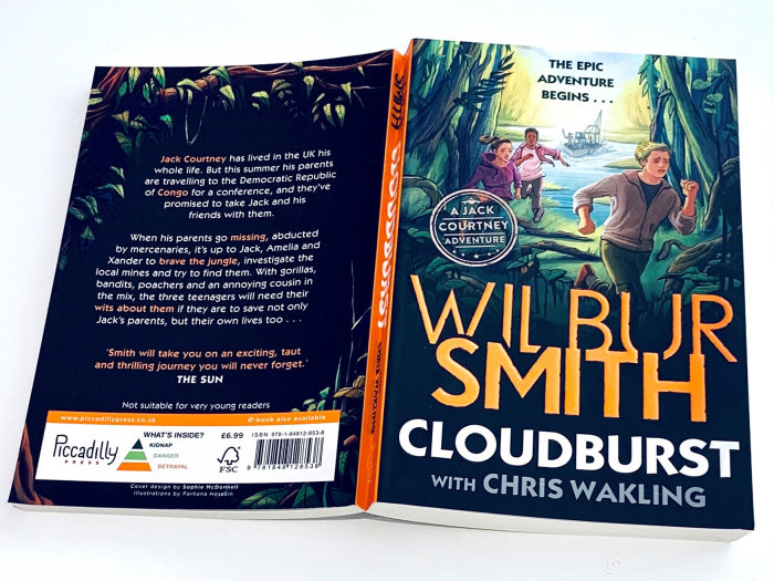 Cloudburst: A Jack Courtney Adventure 的书籍封面插图