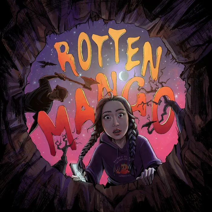 Crime podcast poster of "Rotten Mango"