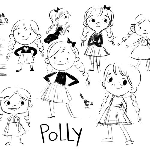 Julia Prokhotskaya In Black And White Character Design Illustrator