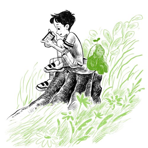 Julia Prokhotskaya In Black And White Cute Illustrator