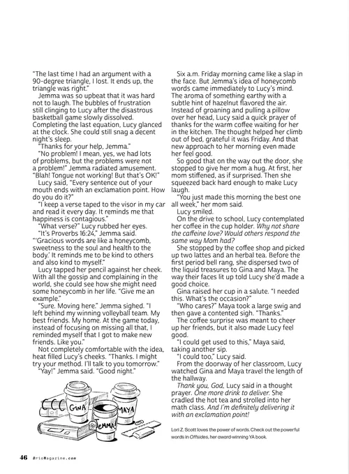 Black and white text page layout illustration by Julia Prokhotskaya