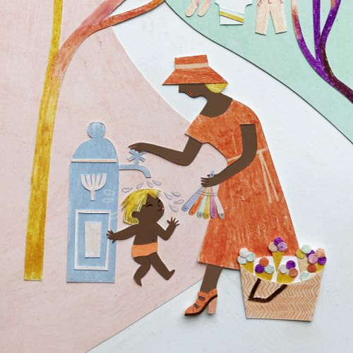 How to Keep Kids Cool – Artwork Inspired by a Hot Day in Venice