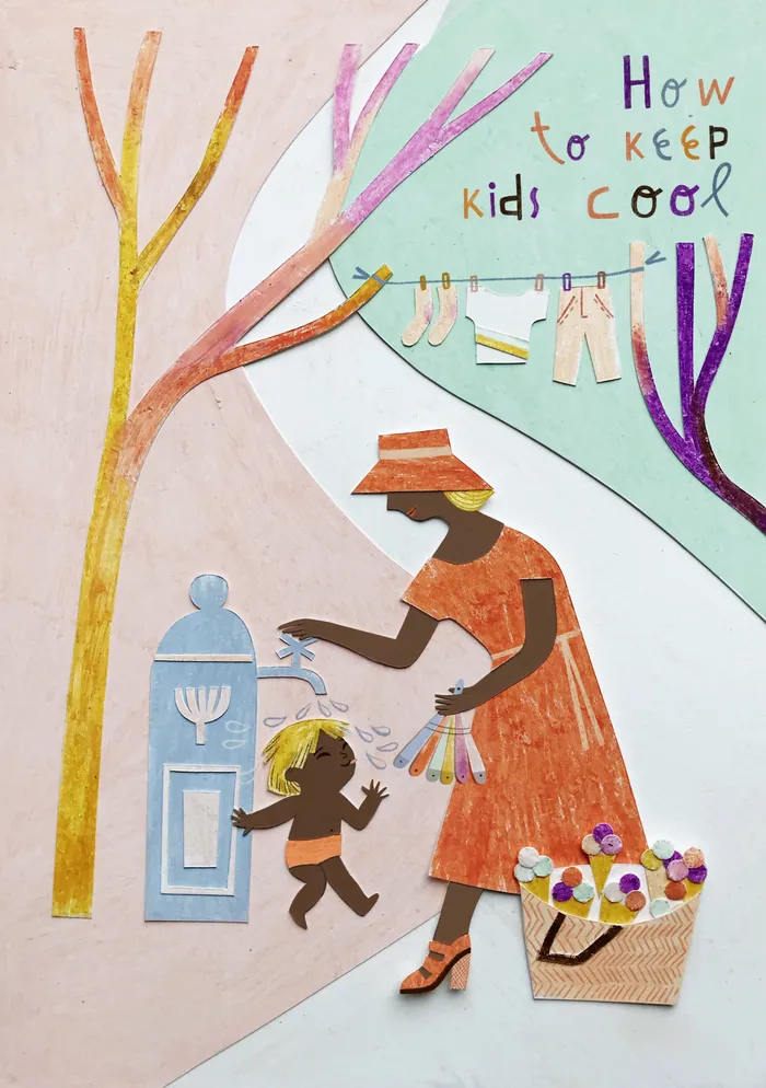 How to Keep Kids Cool – Artwork Inspired by a Hot Day in Venice