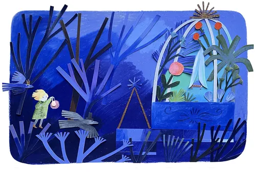 Hans Christian Andersen’s Gerda Searching for Kay