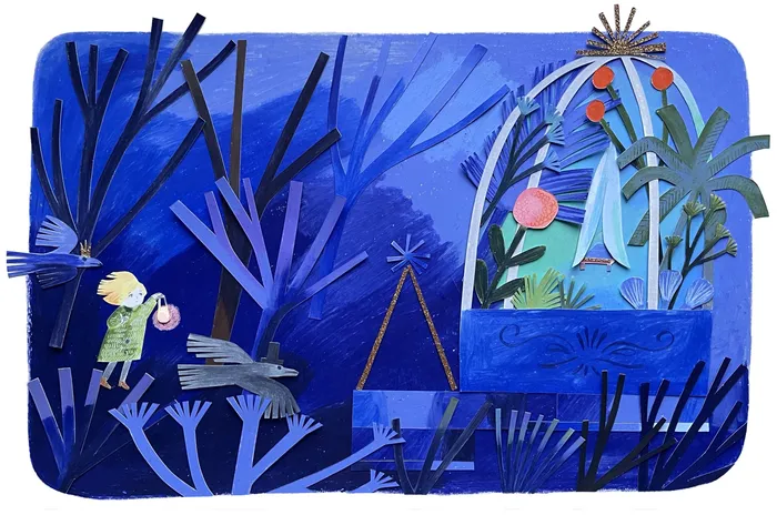 Hans Christian Andersen’s Gerda Searching for Kay