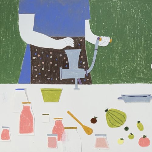 Cookery design for a children's picture book